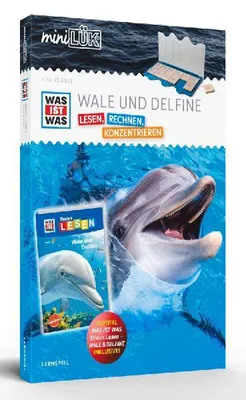 Produktbild von miniLÜK-Set. WAS IST WAS Wale und Delfine Lesen, Rechnen, Konzentrieren 1. Klasse