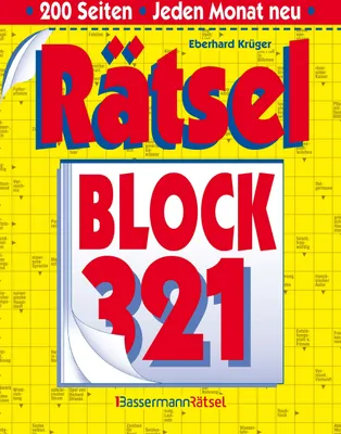 Produktbild von Rätselblock 321 (5 Exemplare à 2,99 EUR)
