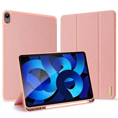 Produktbild von DUX DUCIS Domo Folding Cover Tablet Hlle iPad Air 2020 Stnder Pink (Nicht Smart Sleep)