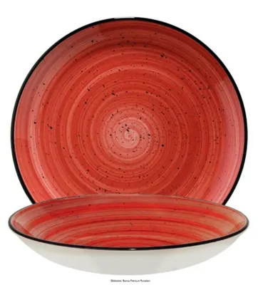 Produktbild von Aura Passion Bloom Teller tief 25cm - 6 Stück