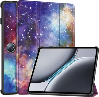 Produktbild von Für OnePlus Pad 2 3folt Wake UP Smart Cover Tasche Hülle Milchstraße Design