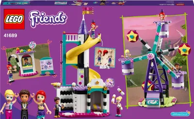 Obrázek produktu pro LEGO Friends Kouzelné pouťové atrakce, Sada na stavění, 7 rok/roky, Plast, 545 kusů, 944 g