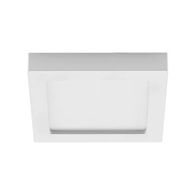 Produktbild von Prios LED-Deckenleuchte Alette, weiß, 22,7 cm, 18W, dimmbar