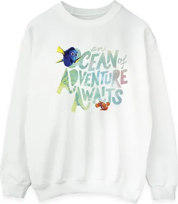 Produktbild von Disney - "Finding Dory Ocean Of Adventure" Sweatshirt für Herren BI23341 (XXL) (Weiß)