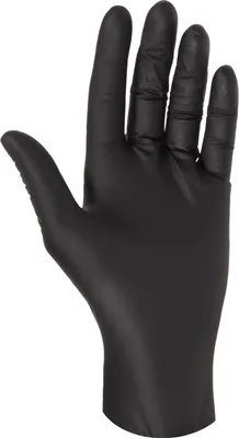 Produktbild von HYGOSTAR Nitrilhandschuhe Safe Light, puderfrei, schwarz, Gr. 9/L, 100 Stück