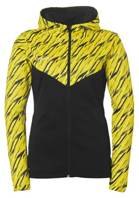 Produktbild von Uhlsport Progressive 28 Multi Hood Jacke Damen schwarz/limonengelb XL