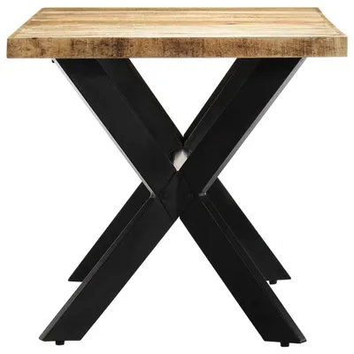Produktbild von "Winterschlussverkauf "Esstisch für 2-4 Personen - CLORIS - Küchentisch - 160x80x75 cm Raues Mangoholz - NeuMöbel4344806