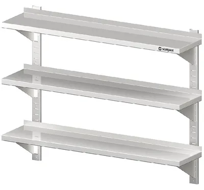 Produktbild von 3 Etagen-Wandbord - 1200x300x930mm