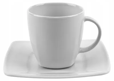 Produktbild von Lubiana Victoria Tasse mit Untertasse 250ml Weiß