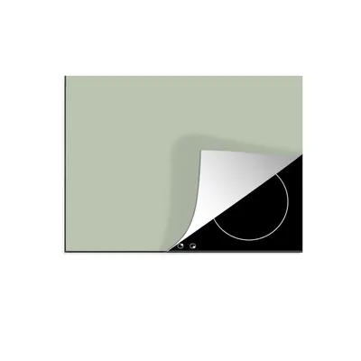 Obrázek produktu pro KitchenYeah® Kryt varné desky mátově zelený - jednobarevný, 77x59cm, dekorace do kuchyně, keramický kryt varné desky, kryt varné desky
