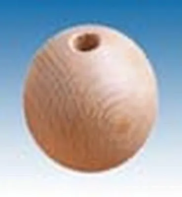 Produktbild von Perle Holz 30mm Buche Natur 10St