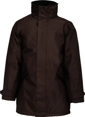 Produktbild von Kariban Herren Parka Kapuzenparka Regenmantel Isolierjacke Winterjacke, Größe:3XL, Farbe:Chocolate