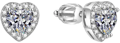 Produktbild von Glitzernde Herz-Ohrringe AGUP1486S