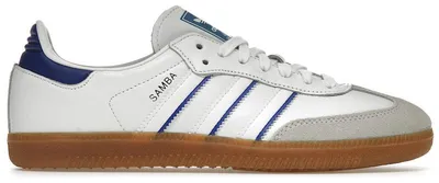 Produktbild von adidas Samba Leather Cloud White Lucid Blue - EU 37 1/3