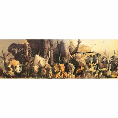 Produktbild von EUROGRAPHICS Panoramapuzzle Arche Noah 1000 Teile