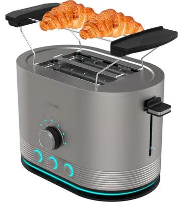 Produktbild von Cecotec Toaster Shine&Toast Double, (850 Watt, für 2 Scheiben Toast)