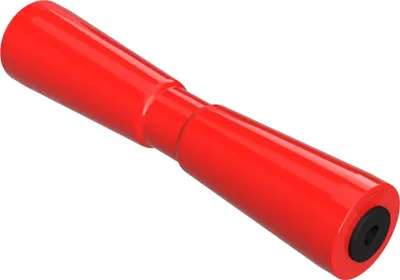 Zdjęcie produktu dla Poliuretanowa rolka stępki rollpoliuretan SUPROD, 398 mm, czerwony