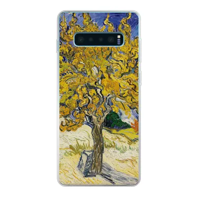 Produktbild von MuchoWow® Handyhülle Schutzhülle Hülle für Samsung Galaxy S10 Plus Maulbeerbaum - Vincent van Gogh Silikon Softcase Handy Hülle - Schutzhülle
