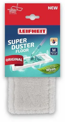 Obrázek produktu pro Leifheit 55386, Mopovací podložky, Bílá, Mikrovlákno, 1 kusů
