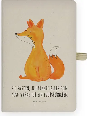 Produktbild von Mr. & Mrs. Panda notizbuch Einhorn Wunsch - Transparent - Geschenk, Skizzenbuch, Füchse, Unicorns, Kladde, Journal, Einhörner, Tagebuch, Notizheft, Fuchshörnchen, Unicorn