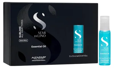 Produktbild von Alfaparf Semi di Lino Sublime Essential Oil 12x13ml Haaröl