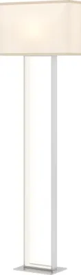 Produktbild von Moderne Stehlampe, 3 Modi, Fu?schalter, verstellbare Helligkeit, Leinenoptik, Wei?