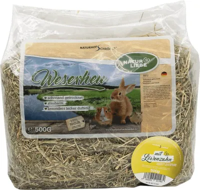 Produktbild von Weserheu Löwenzahn locker gestopft 500g