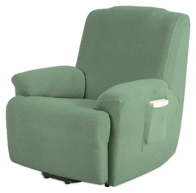 Produktbild von Stuhlhussen für Sessel, 1-Sitzer, blau