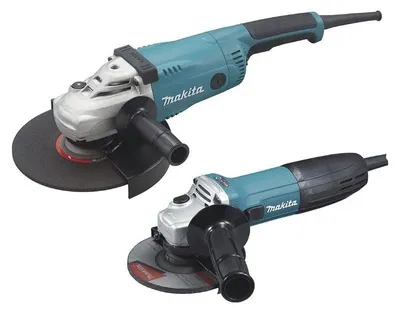 Image de Pack 2 outils MAKITA DK0097X1 2 meuleuses (GA9020 Ø 230 mm + GA5030R Ø 125 mm)