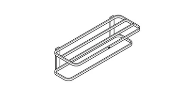 Produktbild von GROHE 41066BE0 Multi-Badetuchhalter Selection 41066 nickel