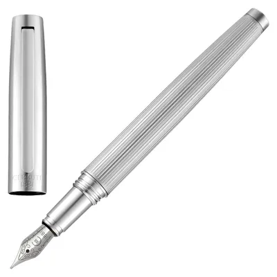 Image de CERRUTI 1881 Stylo plume Jefferson Chrome