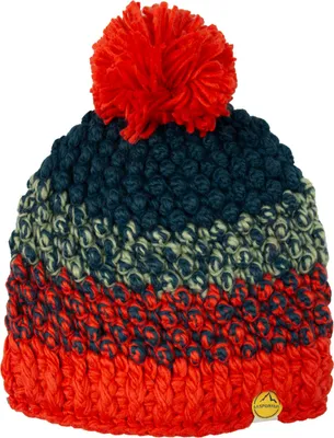 Immagine prodotto di LA SPORTIVA: Berretto da donna, modello sci, in maglia. Tipo: berretto in felpa. Colore: multicolore. Taglia: S-M. Codice articolo: -730322 tea / cherry tomato