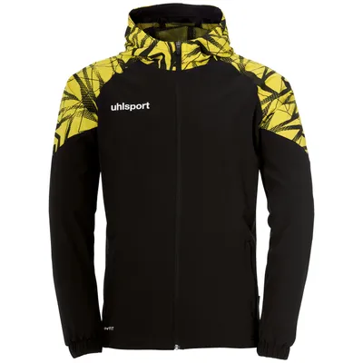 Productafbeelding van Uhlsport GOAL 25 EVO geweven trainingsjas, zwart/limoengeld, maat 3XL