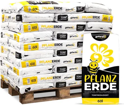 Produktbild von Galamio Pflanzerde torfreduziert 60l x 30 Sack 1800l Palette