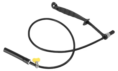 Image de Brosse de nettoyage à vapeur pour machine à café avec tête en forme de cuillère et tuyau de 80 cm – Brosse de nettoyage de rechange pour machine à café
