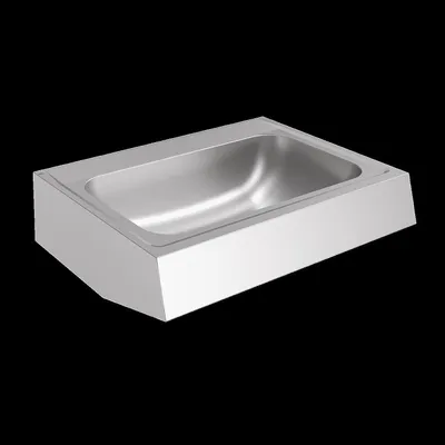 Produktbild von KWC Einzelwaschtisch, ANIMA, Edelstahl, 700x170x514 mm, Siebventil