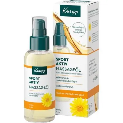 Productafbeelding van Kneipp Massageolie Sport Activ, 100 ml