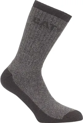 Produktbild von Caterpillar Herren Thermo-Socken / Arbeitssocken, 2 Paar FS377 (41-45 EUR) (Schwarz)