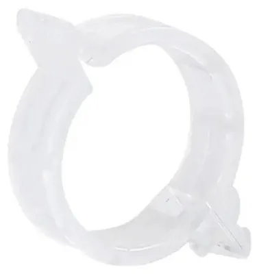 Produktbild von 200 Pflanzenstützclips, Tomaten-Rankclips aus Kunststoff, Gartenstützclips für Weintomaten und andere Gemüsepflanzen für aufrechtes und gesundes Wachstum, Weiß