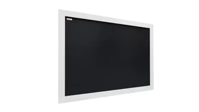 Produktbild von Kreidetafel mit weißem Holzrahmen 90x60cm