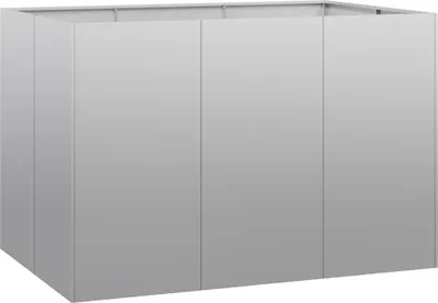 Obrázok produktu pre vidaXL Kvetináč 120x80x80 cm Pozinkovaná oceľ