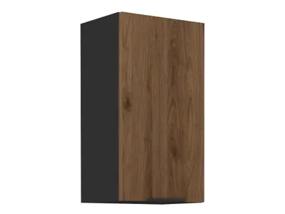 Produktbild von Küchenoberschrank TOVA - Breite 40 cm, Okapi-Nussbaum/Schwarz