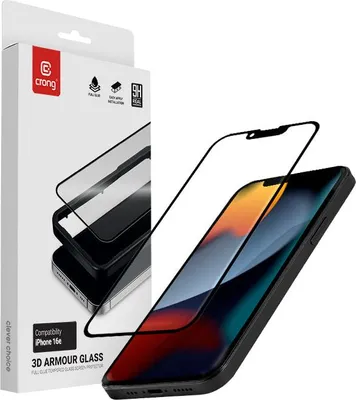 Immagine prodotto di Crong Tempered glass iPhone 16e/14/13/13 Pro