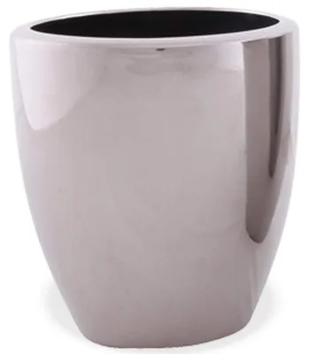 Imagen del producto de Macetas de cerámica brillante, de 14 x 15 cm, para plantas