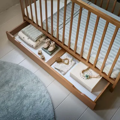 Produktbild von Petite Amélie Bettschublade für Babybett Hetre  -  Walnuss