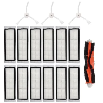 Immagine prodotto di Spazzola rotante per aspirapolvere, spazzole laterali, filtro per aspirapolvere, accessorio per aspirapolvere, parti di ricambio per aspirapolvere Roborock, accessori per aspirapolvere Roborock
