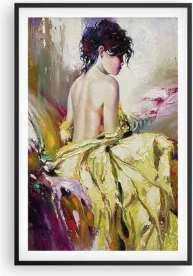 Produktbild von Gerahmtes Poster - Schwarzer Rahmen - Frau Modell - 61x91,5 cm - Wand Bild - Wanddeko - Wandbilder - Kunstposter - Wandposter - Bilderrahmen - Bilder - Kunstdruck - Wandbild - P2BPA61x91-3524