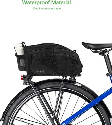 Produktbild von Famanu Fahrradtasche Wasserdicht - 11 Liter, mit Reflektorstreifen
