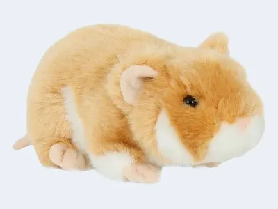 Produktbild von Plüschtier Hamster 18 cm beige Stofftier Kuscheltier Plüschtiere Tiere Haustiere