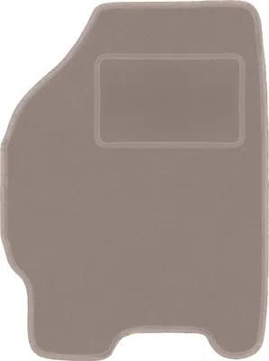 Produktbild von Fahrerfußmatte Velours beige passend für FIat Punto II (1999-2010, Schrägheck) – mit Befestigungen – passgenau